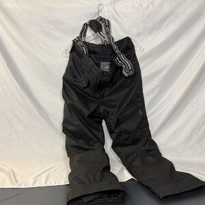 Men's Black Insulated Ski Pants